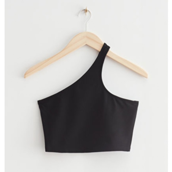 & Other Stories Asymmetric One-Shoulder Top NWT - Picture 1 of 5
